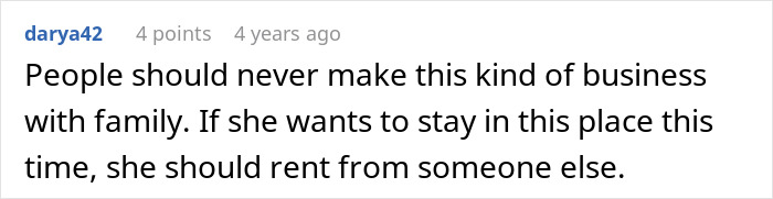 Entitled Sister Doesn&rsquo;t Get A Free Airbnb Stay During Peak Season, Then Demands $300 To &ldquo;House Sit&rdquo;