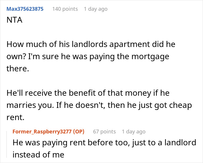 Woman Invests Life Savings Into Buying A House, BF Pays Rent But Expects Ownership
