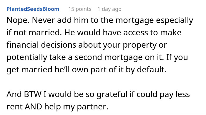 Woman Invests Life Savings Into Buying A House, BF Pays Rent But Expects Ownership