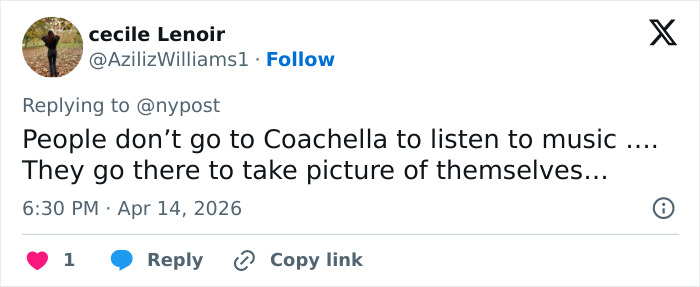 Coachella Guest Goes Viral As “Most Beautiful Girl Alive” After Turning Heads At Festival