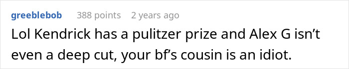 Woman Uses Shazam To Identify Song, BF’s Cousin Throws Tantrum, Tells Fam She Was Bullied And Hacked