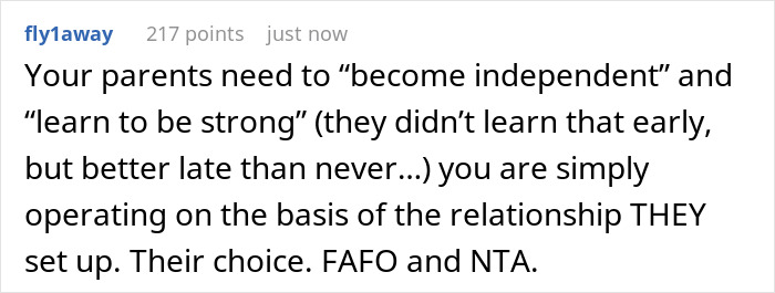 Couple Pushes Son To Be “Independent” At 18, Shocked When He Won’t Support Them Later In Life Couple Pushes Son To Be “Independent” At 18, Shocked When He Won’t Support Them Later In Life