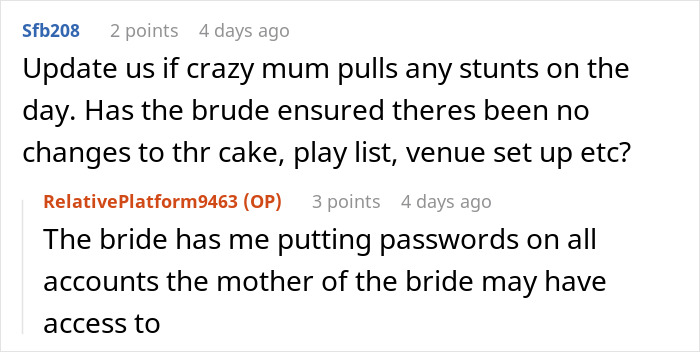 Man Of Honor Told To Change His Blue Hair For Wedding, Bride Uncovers Mom’s Meddling Just In Time
