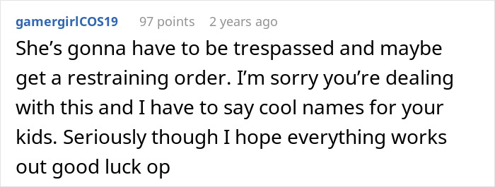 Toxic MIL Visits Daughter’s Home, Refuses To Leave, Claims Son-In-Law Owes Her Housing For Life Toxic MIL Visits Daughter’s Home, Refuses To Leave, Claims Son-In-Law Owes Her Housing For Life