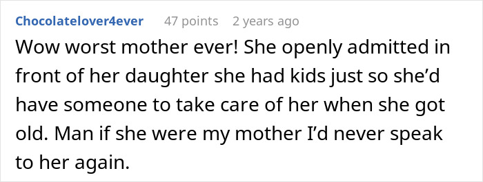Toxic MIL Visits Daughter’s Home, Refuses To Leave, Claims Son-In-Law Owes Her Housing For Life Toxic MIL Visits Daughter’s Home, Refuses To Leave, Claims Son-In-Law Owes Her Housing For Life