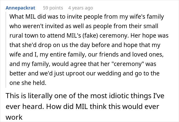Toxic MIL Visits Daughter’s Home, Refuses To Leave, Claims Son-In-Law Owes Her Housing For Life Toxic MIL Visits Daughter’s Home, Refuses To Leave, Claims Son-In-Law Owes Her Housing For Life