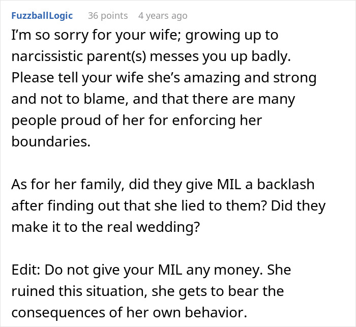 Toxic MIL Visits Daughter’s Home, Refuses To Leave, Claims Son-In-Law Owes Her Housing For Life Toxic MIL Visits Daughter’s Home, Refuses To Leave, Claims Son-In-Law Owes Her Housing For Life