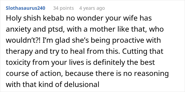 Toxic MIL Visits Daughter’s Home, Refuses To Leave, Claims Son-In-Law Owes Her Housing For Life Toxic MIL Visits Daughter’s Home, Refuses To Leave, Claims Son-In-Law Owes Her Housing For Life