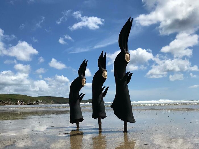 Artist Made 60 Sculptures That Look Like They Stepped Out Of Forgotten Forest Legends