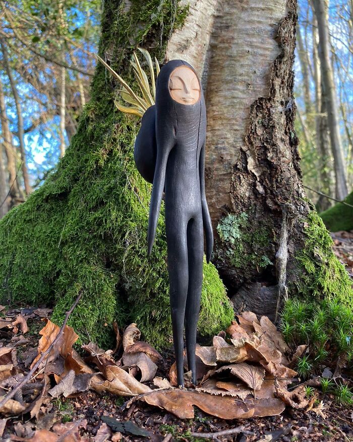 Artist Made 60 Sculptures That Look Like They Stepped Out Of Forgotten Forest Legends
