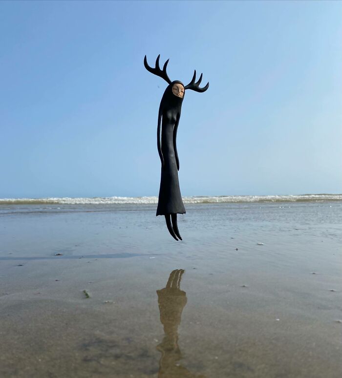 Artist Made 60 Sculptures That Look Like They Stepped Out Of Forgotten Forest Legends