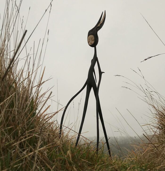 Artist Made 60 Sculptures That Look Like They Stepped Out Of Forgotten Forest Legends