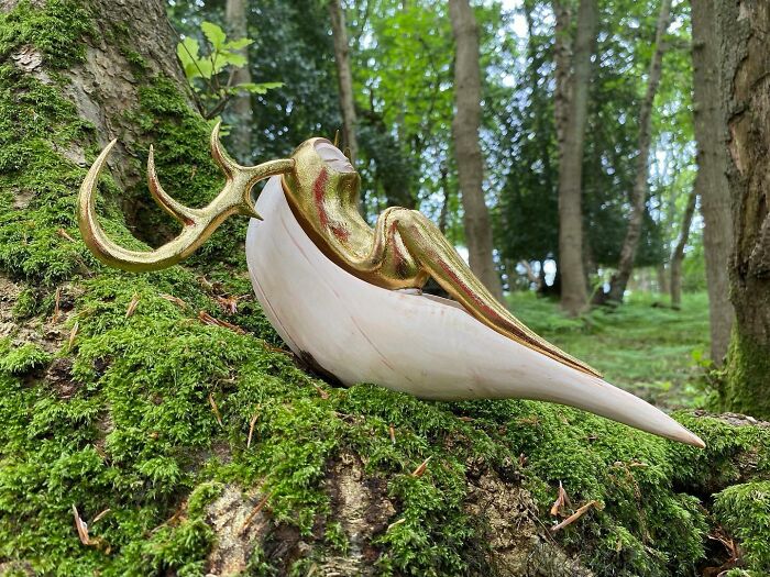 Artist Made 60 Sculptures That Look Like They Stepped Out Of Forgotten Forest Legends