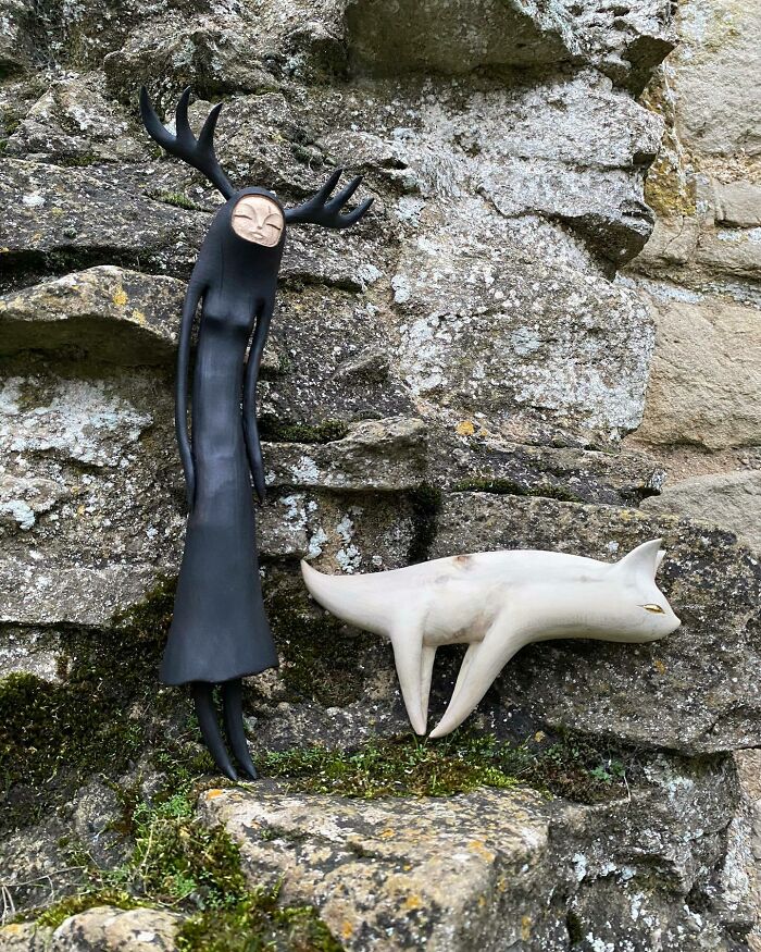 Artist Made 60 Sculptures That Look Like They Stepped Out Of Forgotten Forest Legends