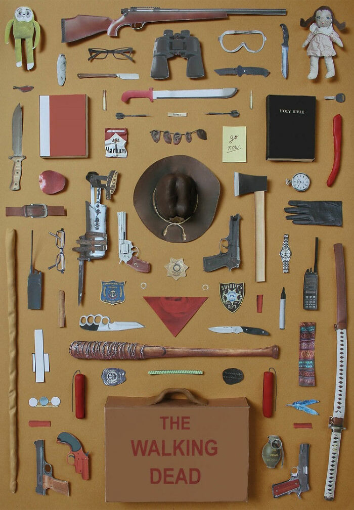 This Artist&rsquo;s Posters Boil Down 23 Famous Movies And TV Shows To Their Most Iconic Props