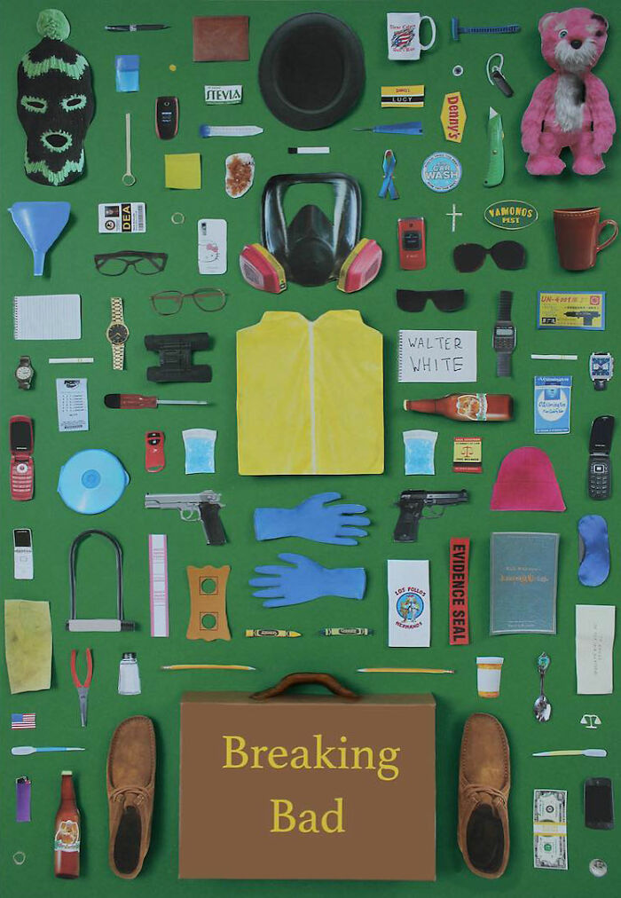 This Artist&rsquo;s Posters Boil Down 23 Famous Movies And TV Shows To Their Most Iconic Props