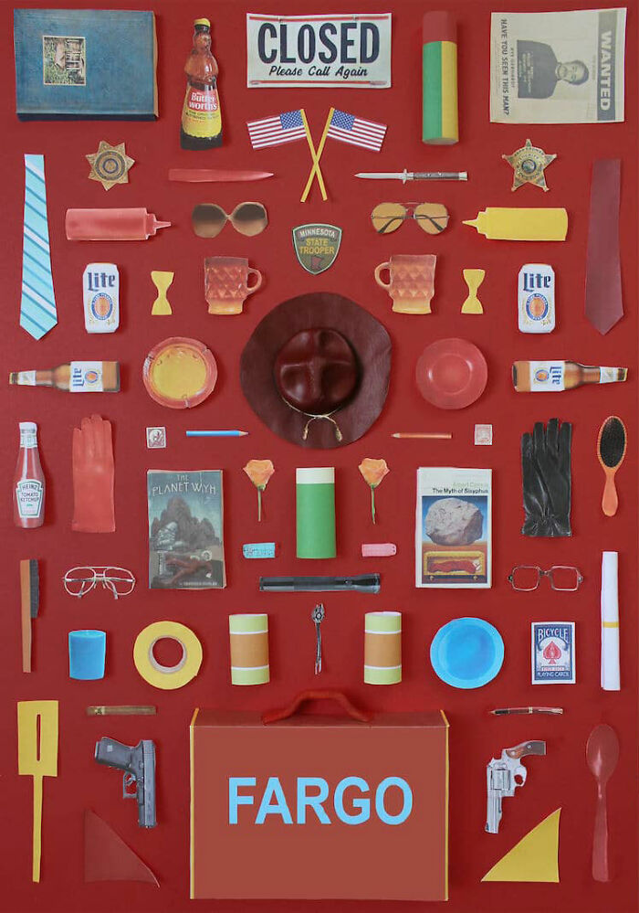 This Artist&rsquo;s Posters Boil Down 23 Famous Movies And TV Shows To Their Most Iconic Props