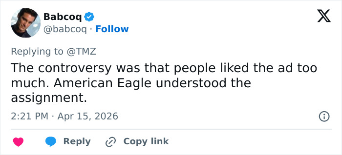 Sydney Sweeney Boldly Rejoins American Eagle, Sends Brutal Message To Haters After ‘Great Jeans’ Scandal Sydney Sweeney Boldly Rejoins American Eagle, Sends Brutal Message To Haters After ‘Great Jeans’ Scandal