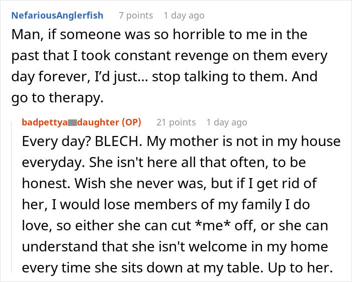 Woman’s Every Meal For Her Mom Is Revenge And Nobody Knows It Except The Two Of Them Woman’s Every Meal For Her Mom Is Revenge And Nobody Knows It Except The Two Of Them