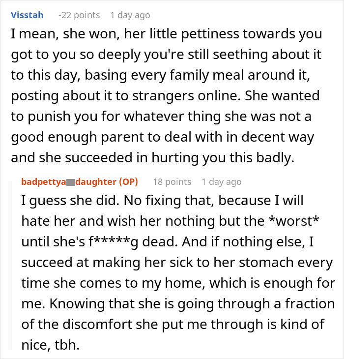 Woman’s Every Meal For Her Mom Is Revenge And Nobody Knows It Except The Two Of Them Woman’s Every Meal For Her Mom Is Revenge And Nobody Knows It Except The Two Of Them