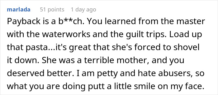 Woman’s Every Meal For Her Mom Is Revenge And Nobody Knows It Except The Two Of Them Woman’s Every Meal For Her Mom Is Revenge And Nobody Knows It Except The Two Of Them
