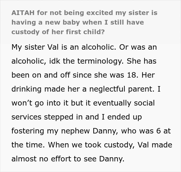 Woman Announces That She’s Pregnant, Sister Who Took In Her Son Shares Just How Messed Up That Is Woman Announces That She’s Pregnant, Sister Who Took In Her Son Shares Just How Messed Up That Is