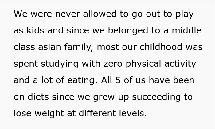 Asian Mom Body Shames Daughter, Gets Mad When She Says She’s The Reason For Her Weight And Illnesses