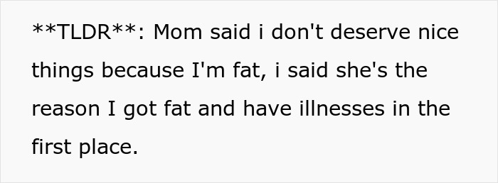 Asian Mom Body Shames Daughter, Gets Mad When She Says She’s The Reason For Her Weight And Illnesses