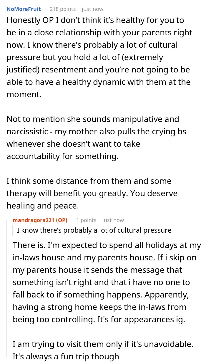 Asian Mom Body Shames Daughter, Gets Mad When She Says She’s The Reason For Her Weight And Illnesses