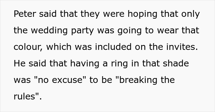 Woman Refuses To Remove Engagement Ring For Friend&rsquo;s Wedding, Drama Follows