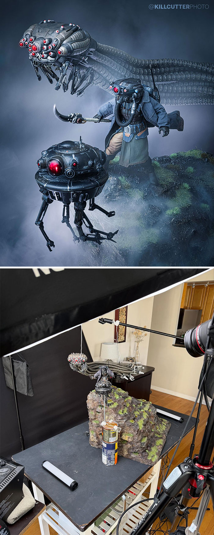 This Photographer Creates Incredible Movie Mashups Using Action Figures, Dioramas, And Clever Editing (54 Pics)