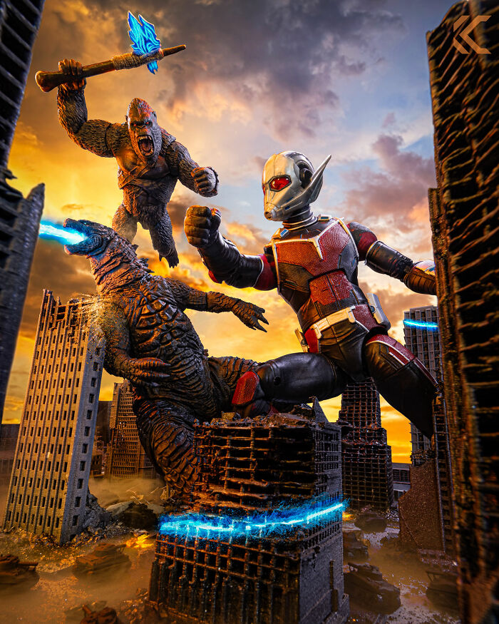 This Photographer Creates Incredible Movie Mashups Using Action Figures, Dioramas, And Clever Editing (54 Pics)