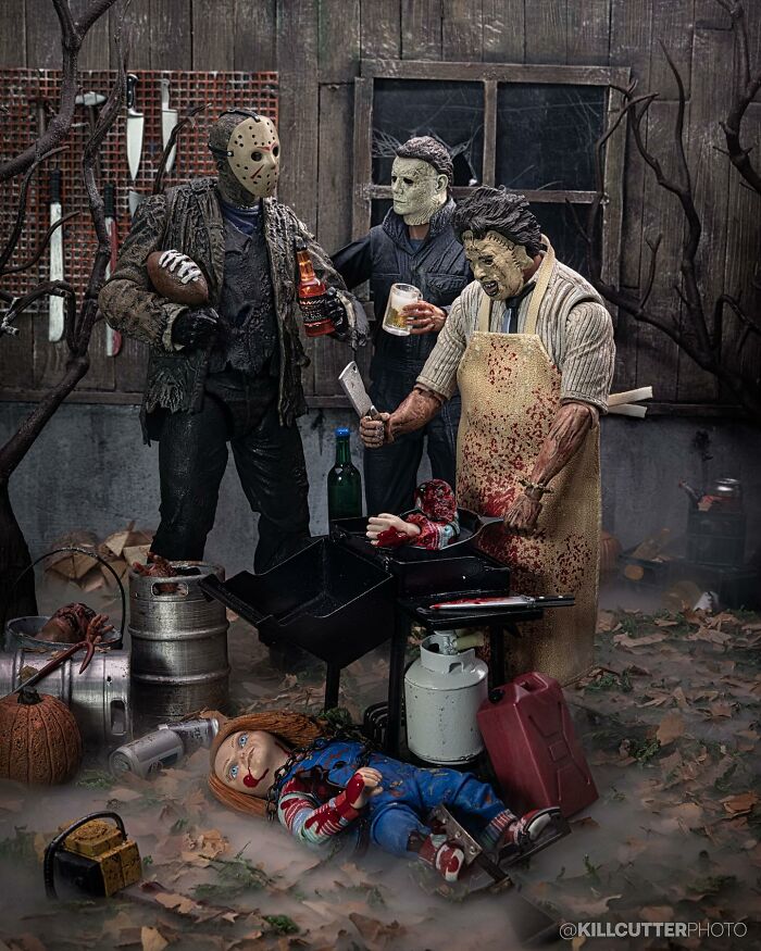 This Photographer Creates Incredible Movie Mashups Using Action Figures, Dioramas, And Clever Editing (54 Pics)