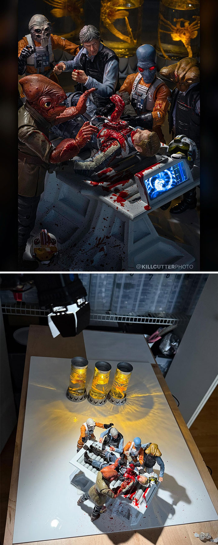 This Photographer Creates Incredible Movie Mashups Using Action Figures, Dioramas, And Clever Editing (54 Pics)