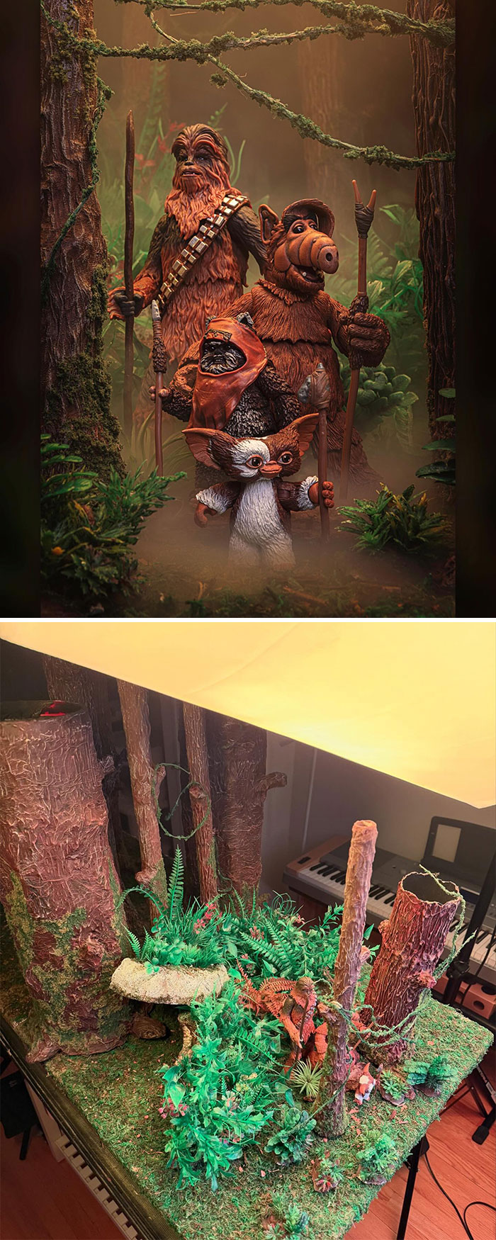 This Photographer Creates Incredible Movie Mashups Using Action Figures, Dioramas, And Clever Editing (54 Pics)