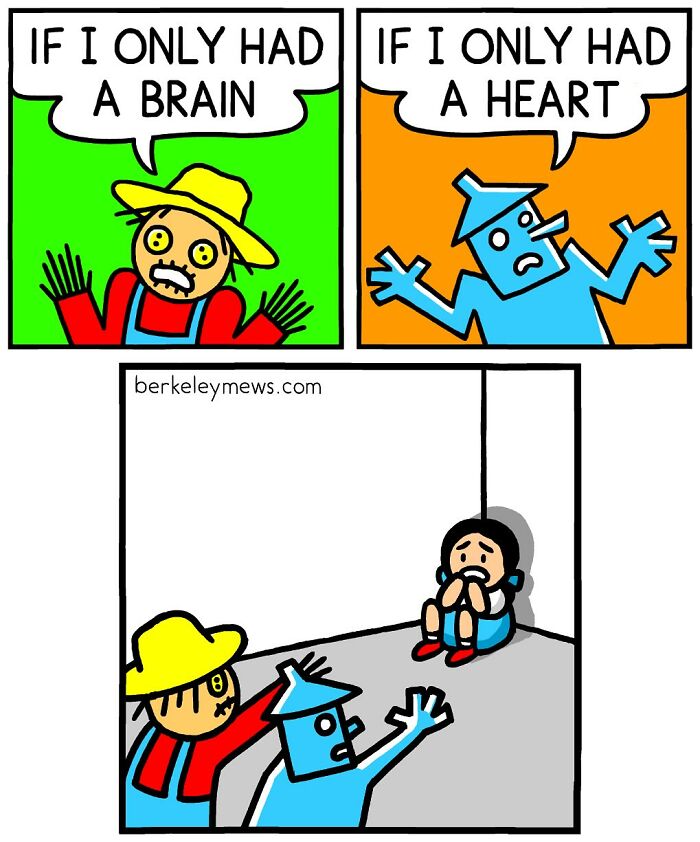 Artist Adds Dark Humor To His Comics That Look Innocent At First (72 Best Pics)