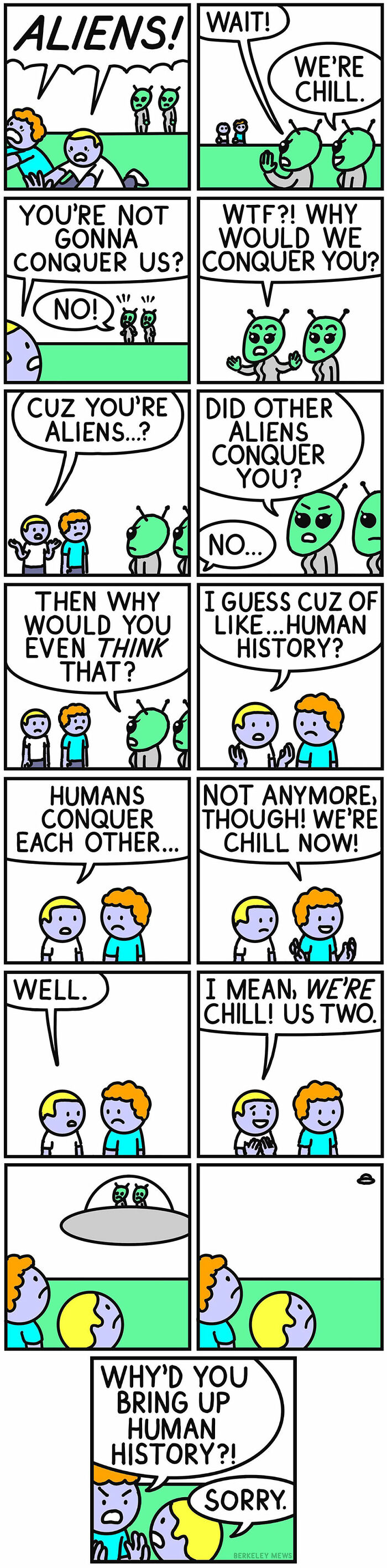 Artist Adds Dark Humor To His Comics That Look Innocent At First (72 Best Pics)