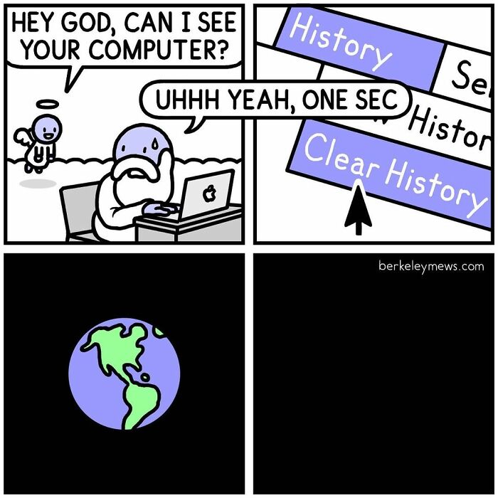 Artist Adds Dark Humor To His Comics That Look Innocent At First (72 Best Pics)