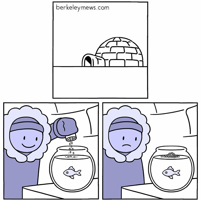 Artist Adds Dark Humor To His Comics That Look Innocent At First (72 Best Pics)