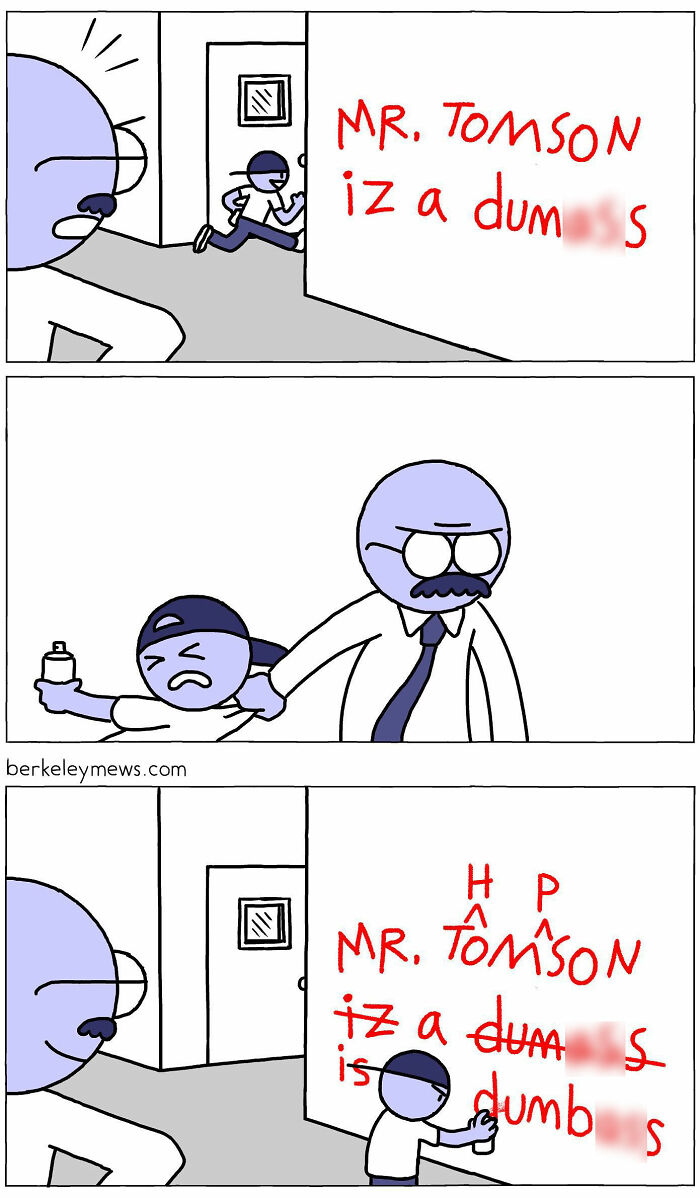 Artist Adds Dark Humor To His Comics That Look Innocent At First (72 Best Pics)