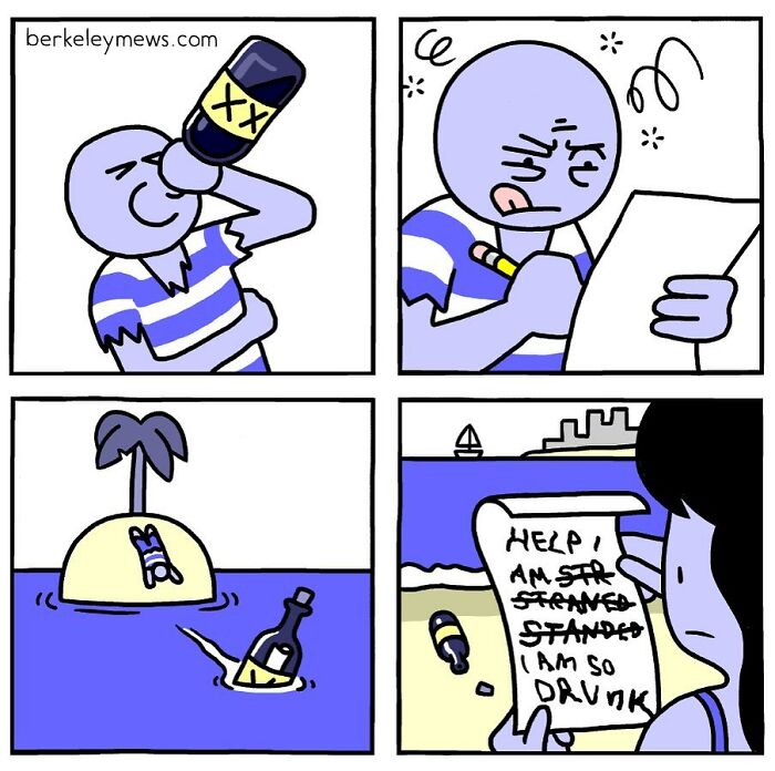 Artist Adds Dark Humor To His Comics That Look Innocent At First (72 Best Pics)