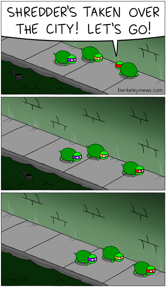 Artist Adds Dark Humor To His Comics That Look Innocent At First (72 Best Pics)