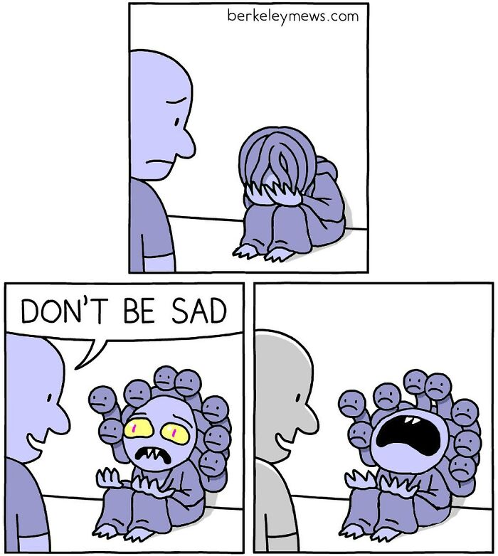 Artist Adds Dark Humor To His Comics That Look Innocent At First (72 Best Pics)