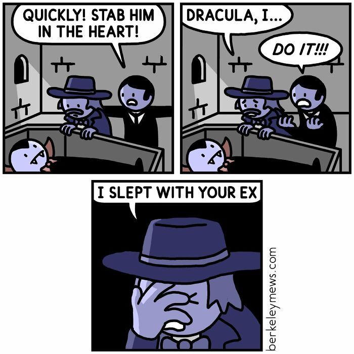 Artist Adds Dark Humor To His Comics That Look Innocent At First (72 Best Pics)