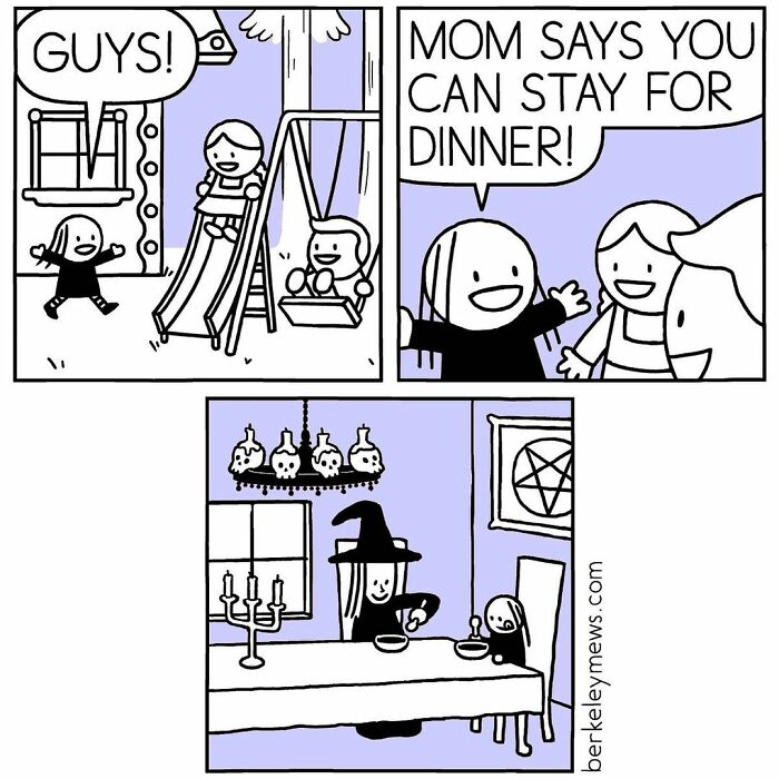 Artist Adds Dark Humor To His Comics That Look Innocent At First (72 Best Pics)