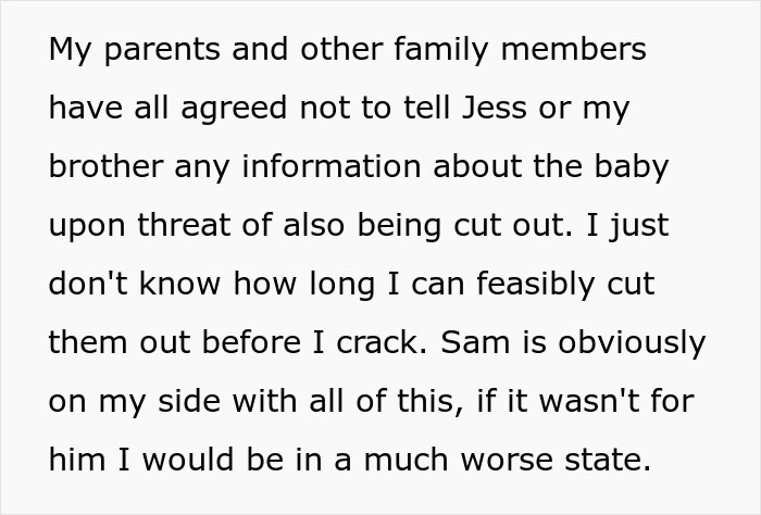 SIL Keeps Feeding Info To Unstable Ex, Pregnant Woman Cuts Her Off, The Scary Truth Comes Out SIL Keeps Feeding Info To Unstable Ex, Pregnant Woman Cuts Her Off, The Scary Truth Comes Out