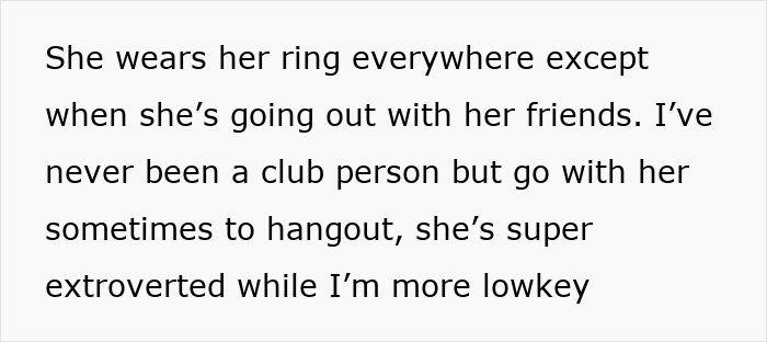 Guy&rsquo;s Imagination Drives Him Mad As He Spots Fianc&eacute;e Not Putting On Her Engagement Ring At Clubs