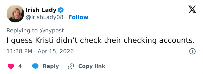 Kristi And Bryon Noem&rsquo;s $2.6 Million Debt Scandal Deepens As Itemized Luxury Spending Raises Alarming Questions