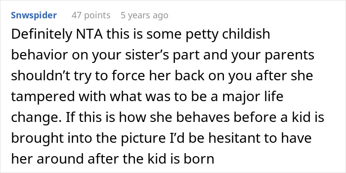 Woman Makes Sister Adopt Her Kid And Then Tries To Prevent Her From Having More