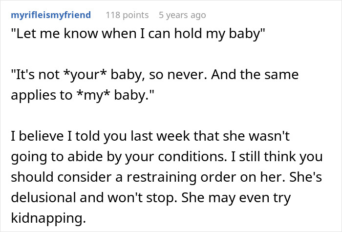 Mom&rsquo;s Creepy Behavior Leaves Woman Shocked And Trembling: “Is She Psychotic?! HER Baby?”